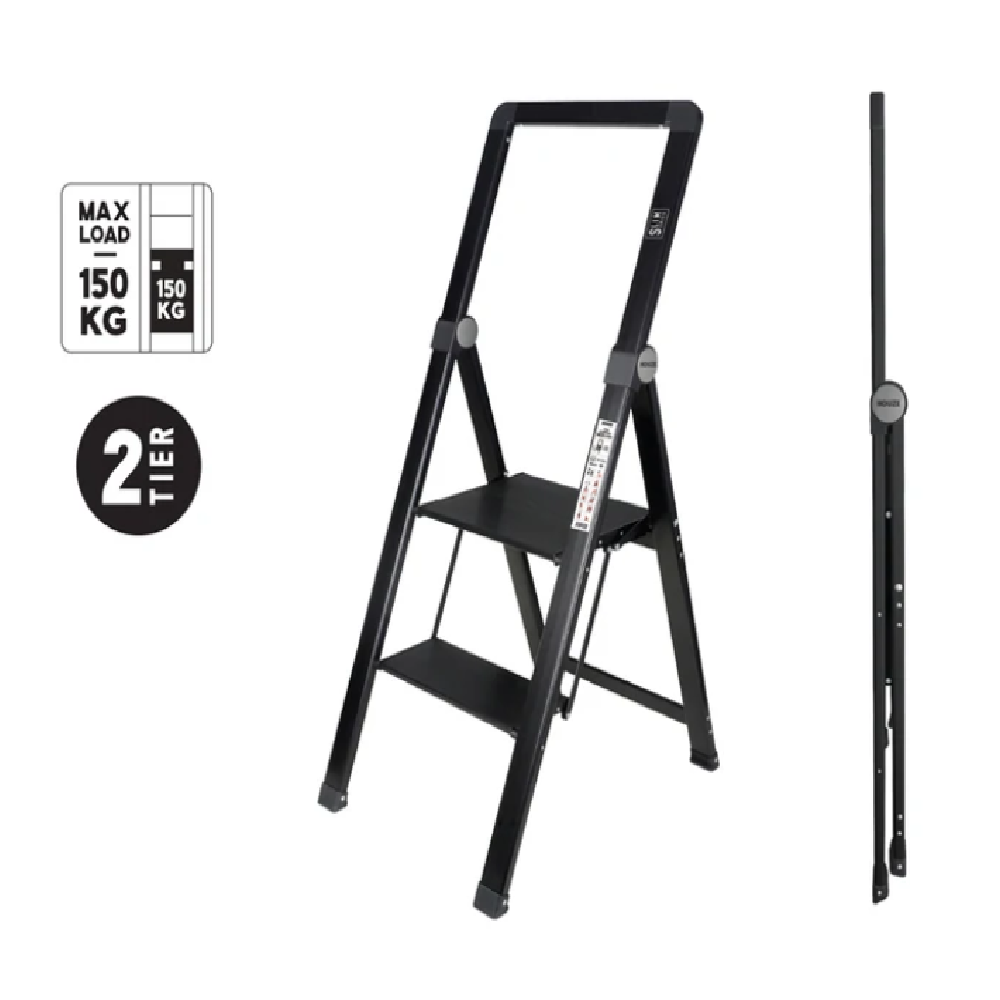 Houze SLIM Aluminium 2 Tier Ladder